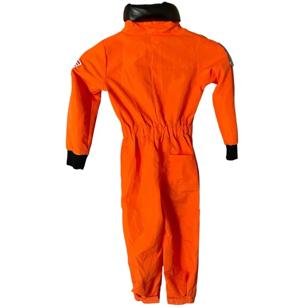NASA Orange Flight‎ Suit Jumpsuit with Patches